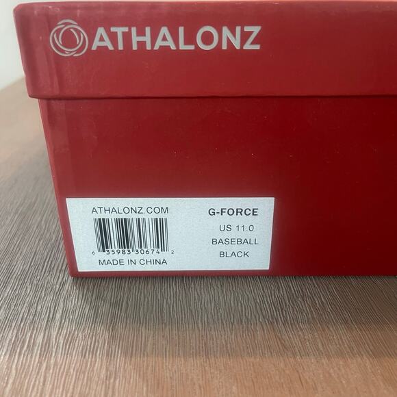 Athalonz Mens G-Force Athletic Baseball Softball Cleats Size US 11 Performance - Picture 10 of 11